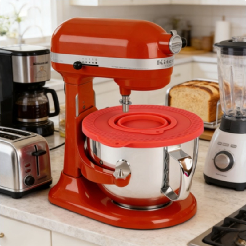Kitchenaid Baking Bowl - Silicone Mixer Bowl Cover Compatible with