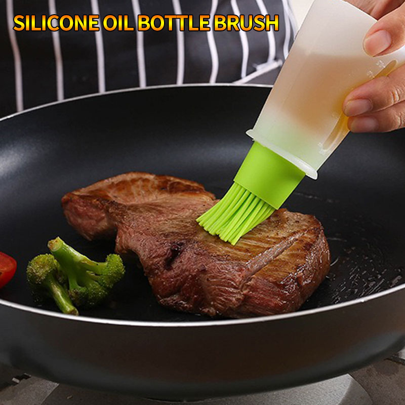 Kitchen Baking Brush - Silicone Heat-resistant Food Grade Kitchen Baking