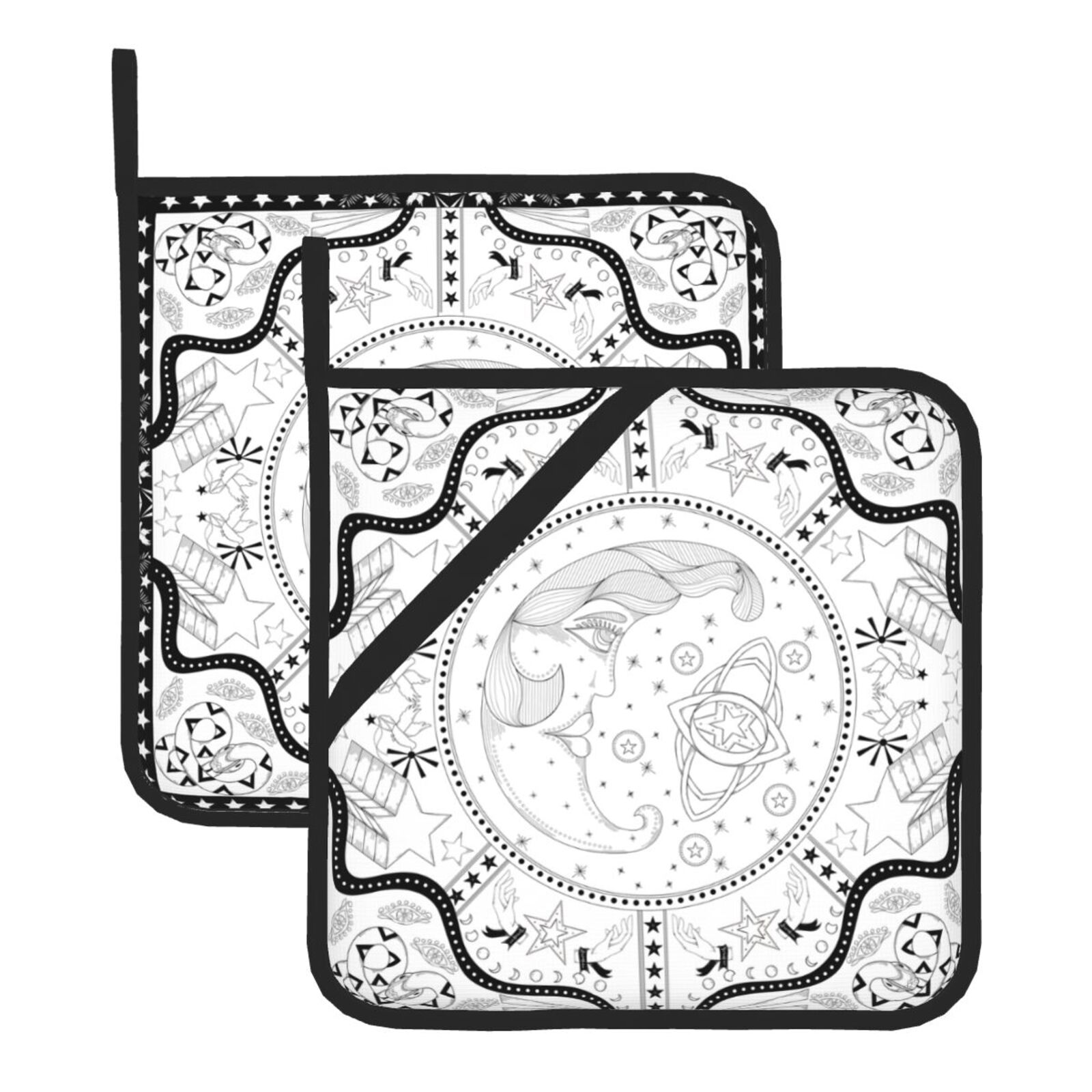 Kitchen Baking Dishes - Fantasism Pot Holders Set of 2