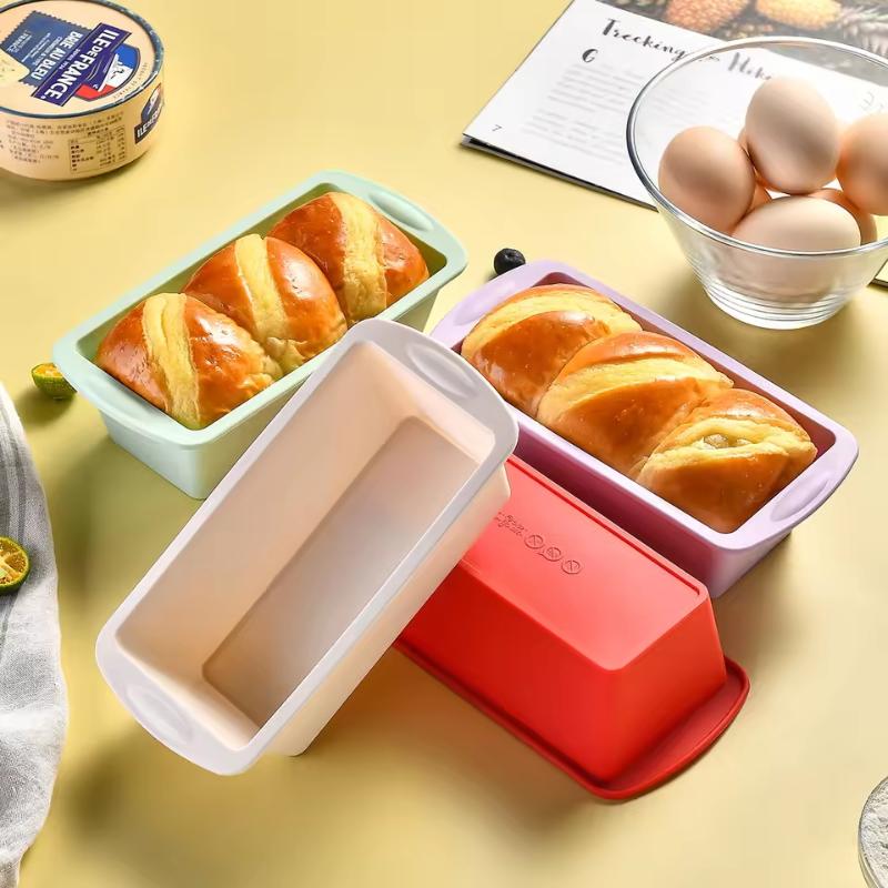 Kitchen Baking Pans - 1/4Pcs Household Rectangular Silicone Mold Candy