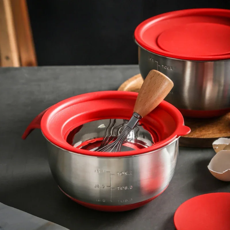 Kitchenaid Baking Bowl - Mixing Bowl Deep Stainless Steel Kitchen