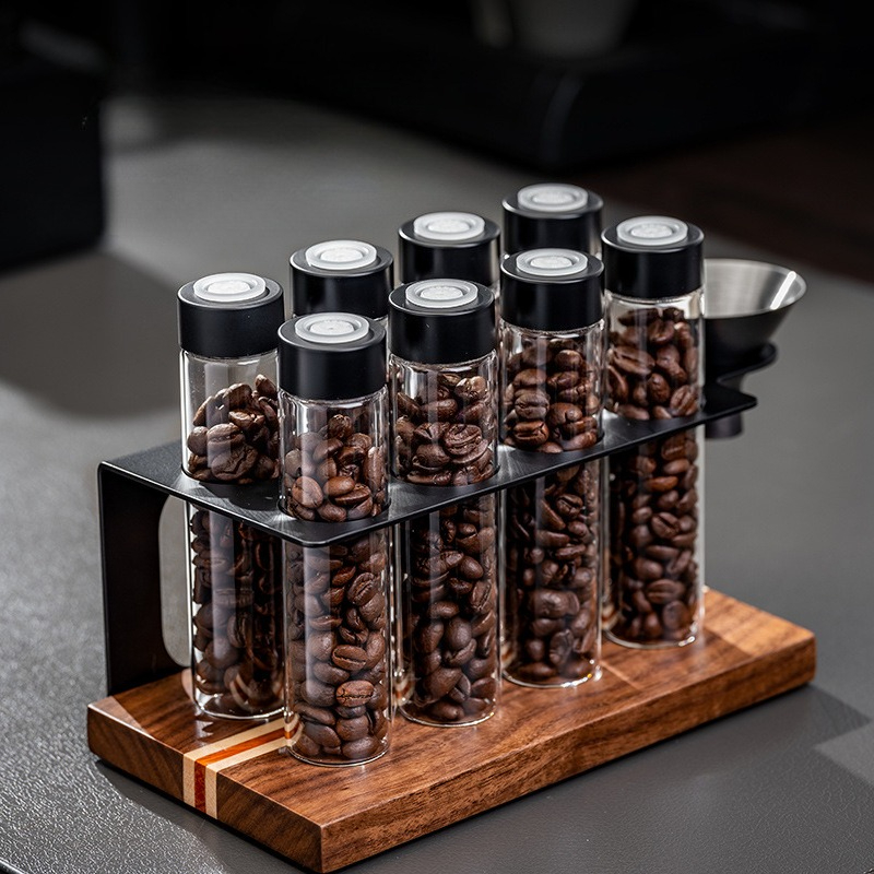 JUSTINLAU Glass Coffee Bean St - огляд і ціна Kitchen Baking Storage