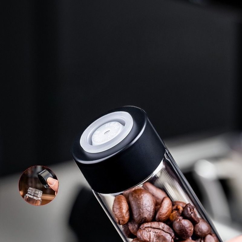 JUSTINLAU Glass Coffee Bean St - огляд і ціна Kitchen Baking Storage