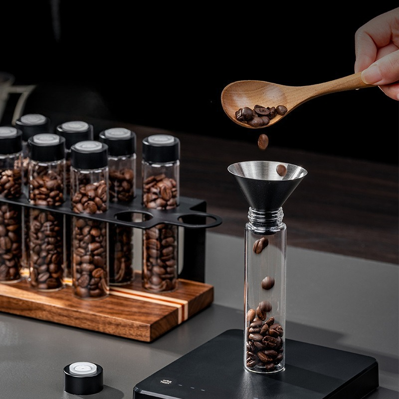 JUSTINLAU Glass Coffee Bean St - огляд і ціна Kitchen Baking Storage