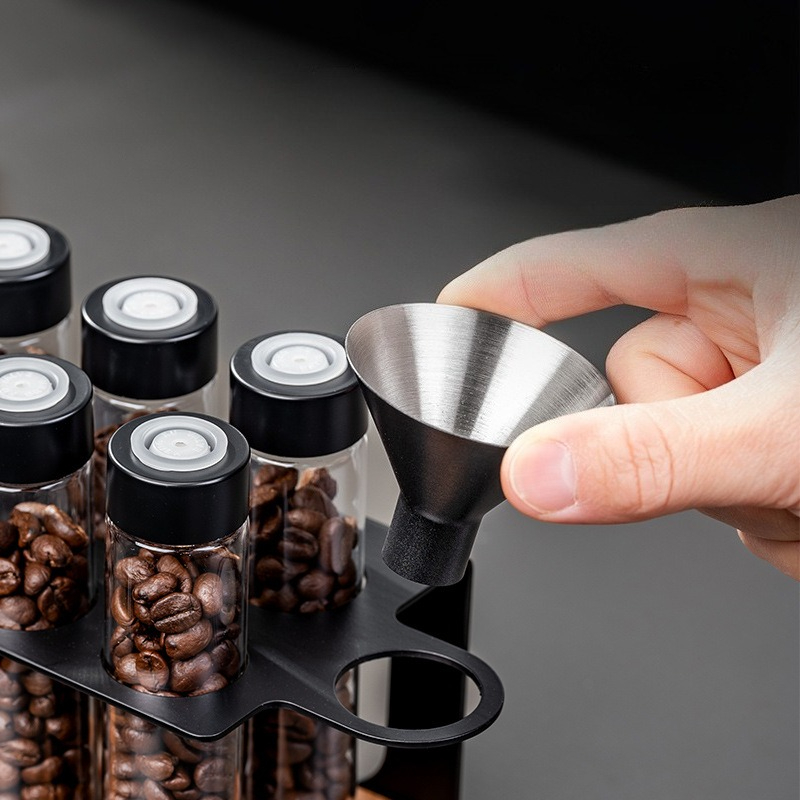 JUSTINLAU Glass Coffee Bean St - огляд і ціна Kitchen Baking Storage