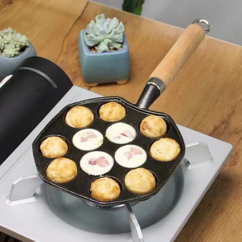 Baking Takoyaki Pan 14 Holes G - огляд і ціна Kitchen Baking Brush