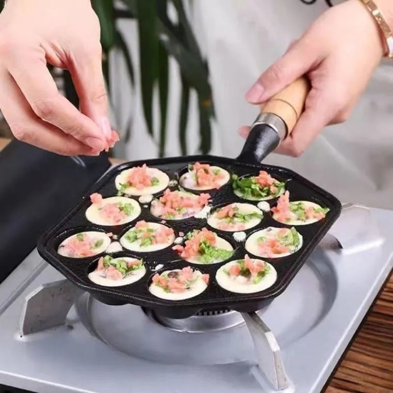 Baking Takoyaki Pan 14 Holes G - огляд і ціна Kitchen Baking Brush