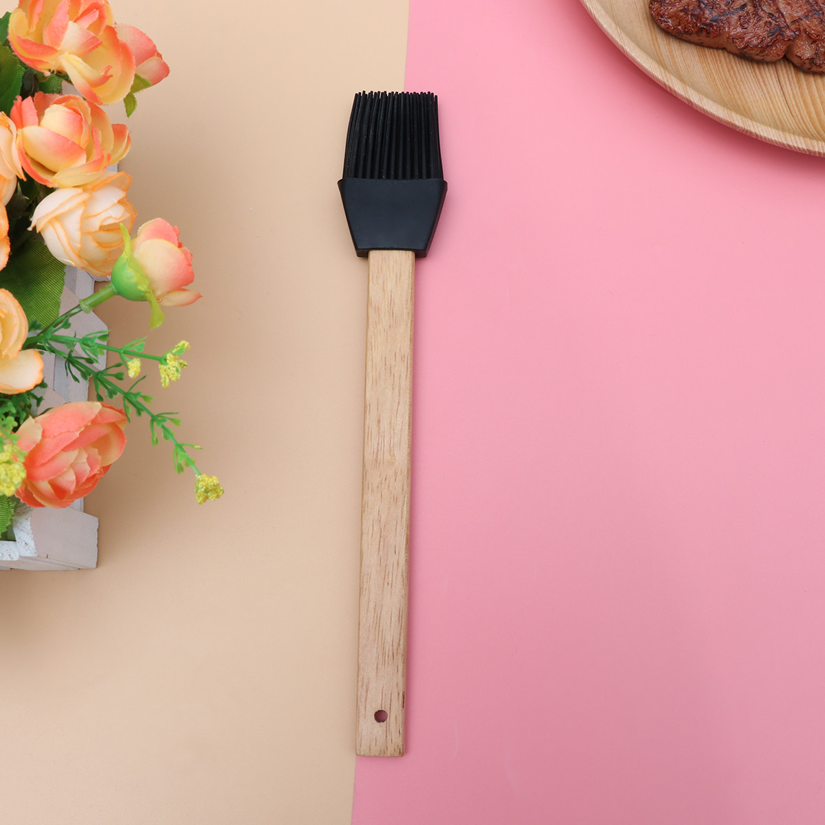 1Pcs Silicone Heat Resistant B - огляд і ціна Kitchen Baking Brush