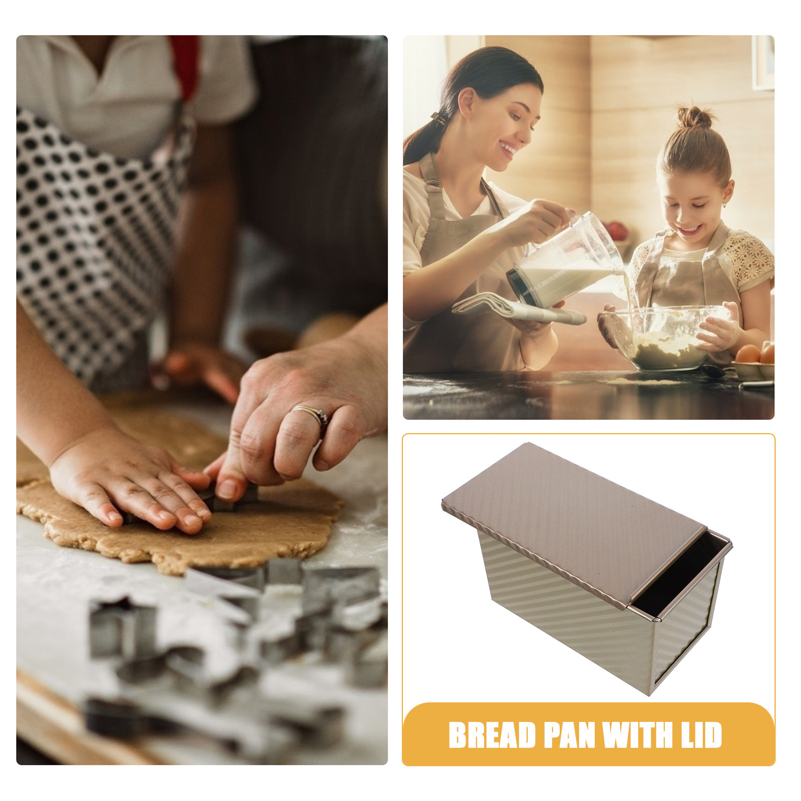 Toast Bread Baking Tool Metal  - огляд і ціна Kitchen Baking Pans