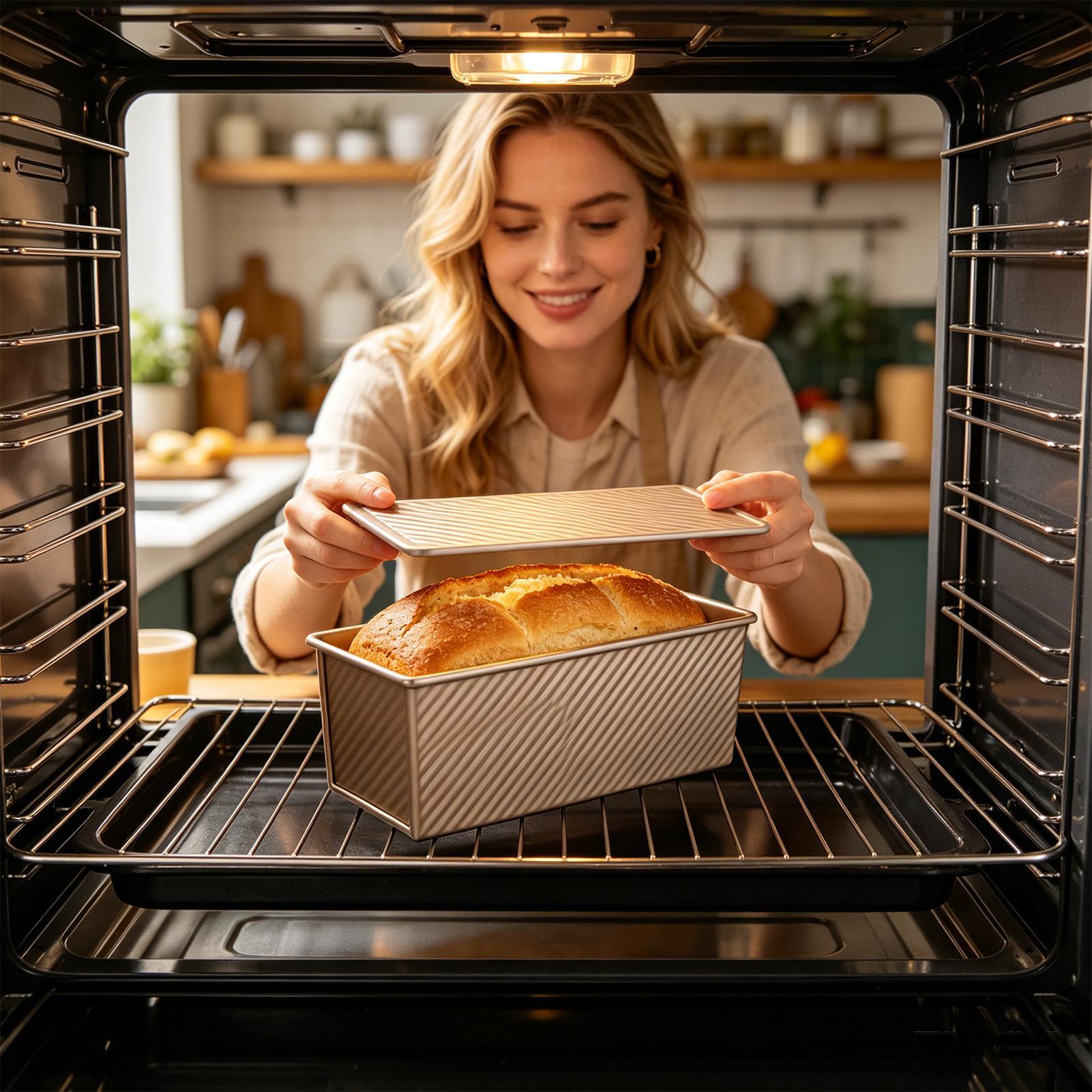 Bread Baking Pan Corrugated Ca - огляд і ціна Kitchen Baking Pans