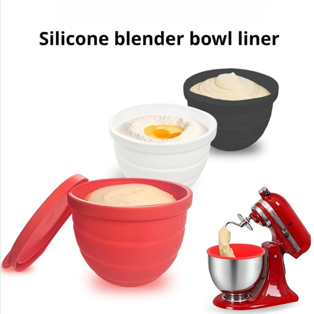 Foldable Silicone Bowl With Li - огляд і ціна Kitchen Aid Baking Lid