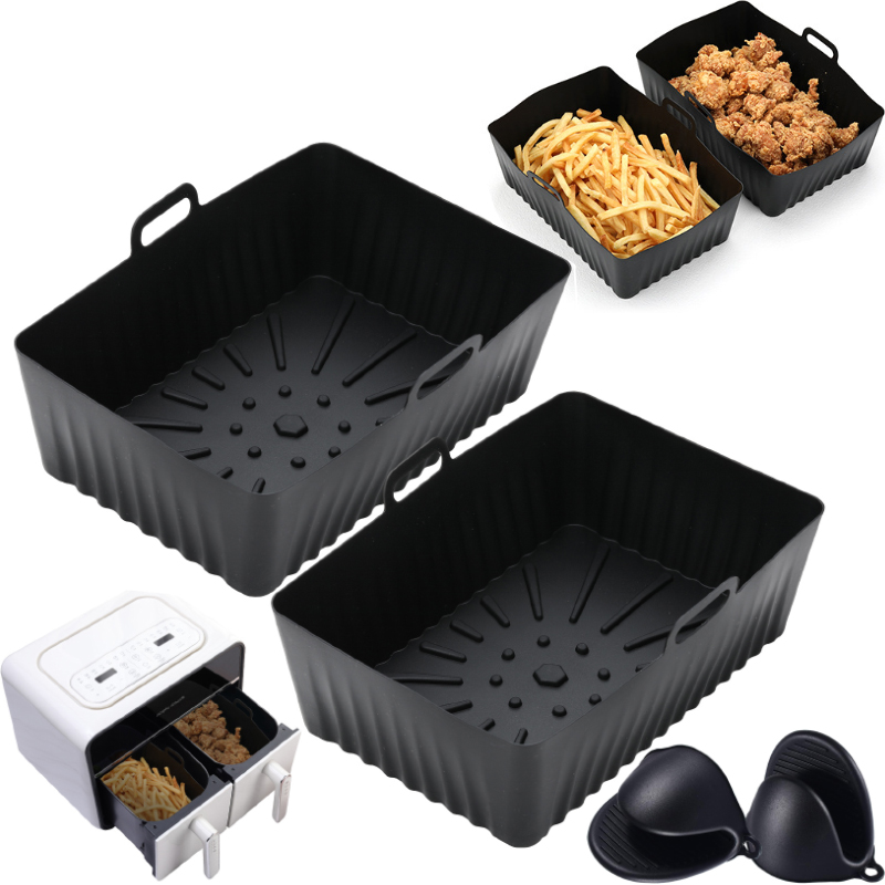 Silicone Air Fryer Liners Non- - огляд і ціна Kitchen Baking Zone