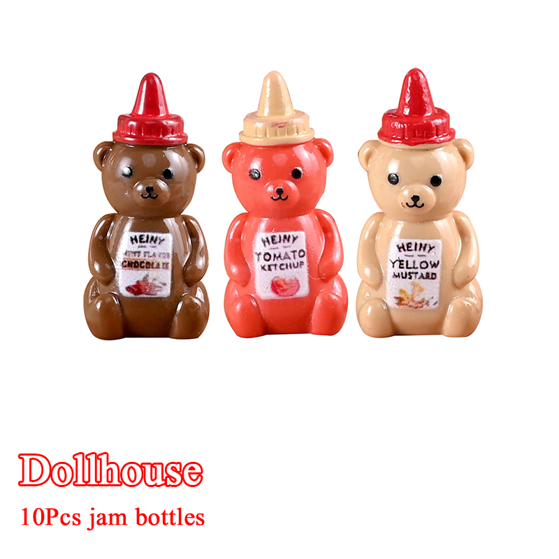 10Pcs 1/12 Dollhouse Simulated - огляд і ціна Kitchen Baking Storage
