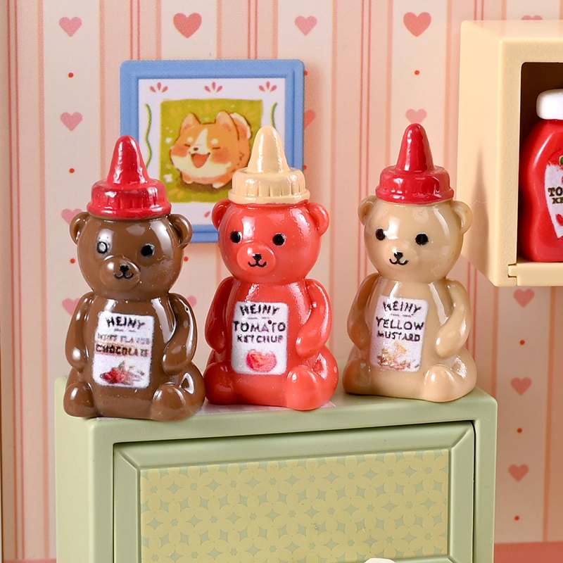 10Pcs 1/12 Dollhouse Simulated - огляд і ціна Kitchen Baking Storage