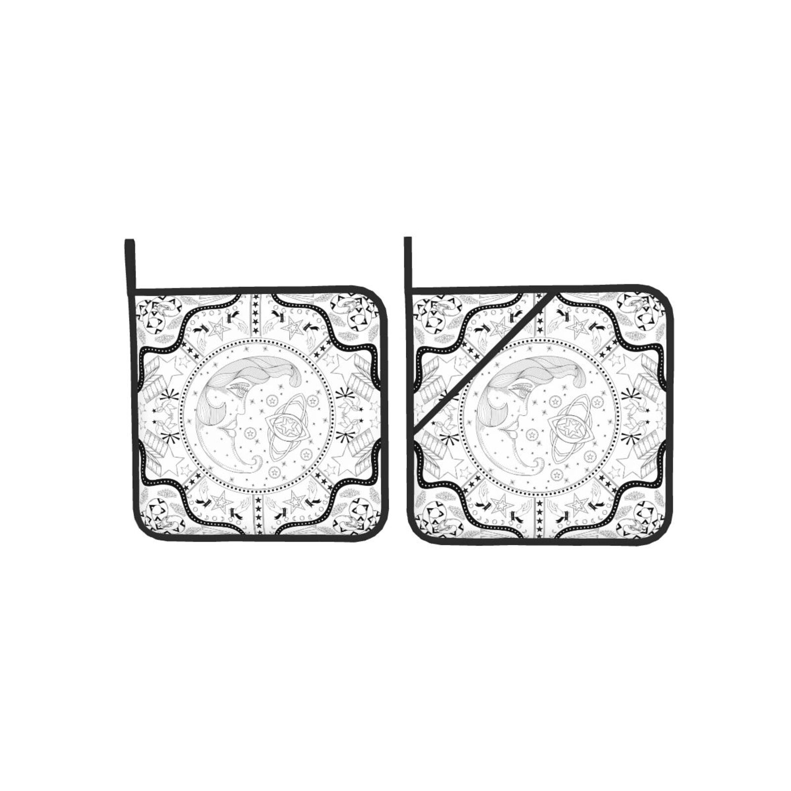 Fantasism Pot Holders Set of 2 - огляд і ціна Kitchen Baking Dishes