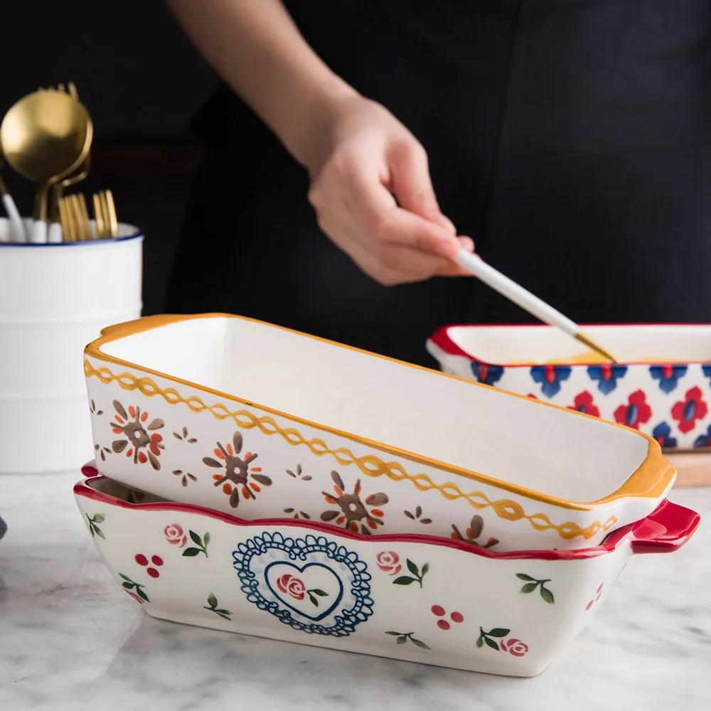 Ceramic Baking Dish Roasting L - огляд і ціна Kitchen Oven Baking Pans