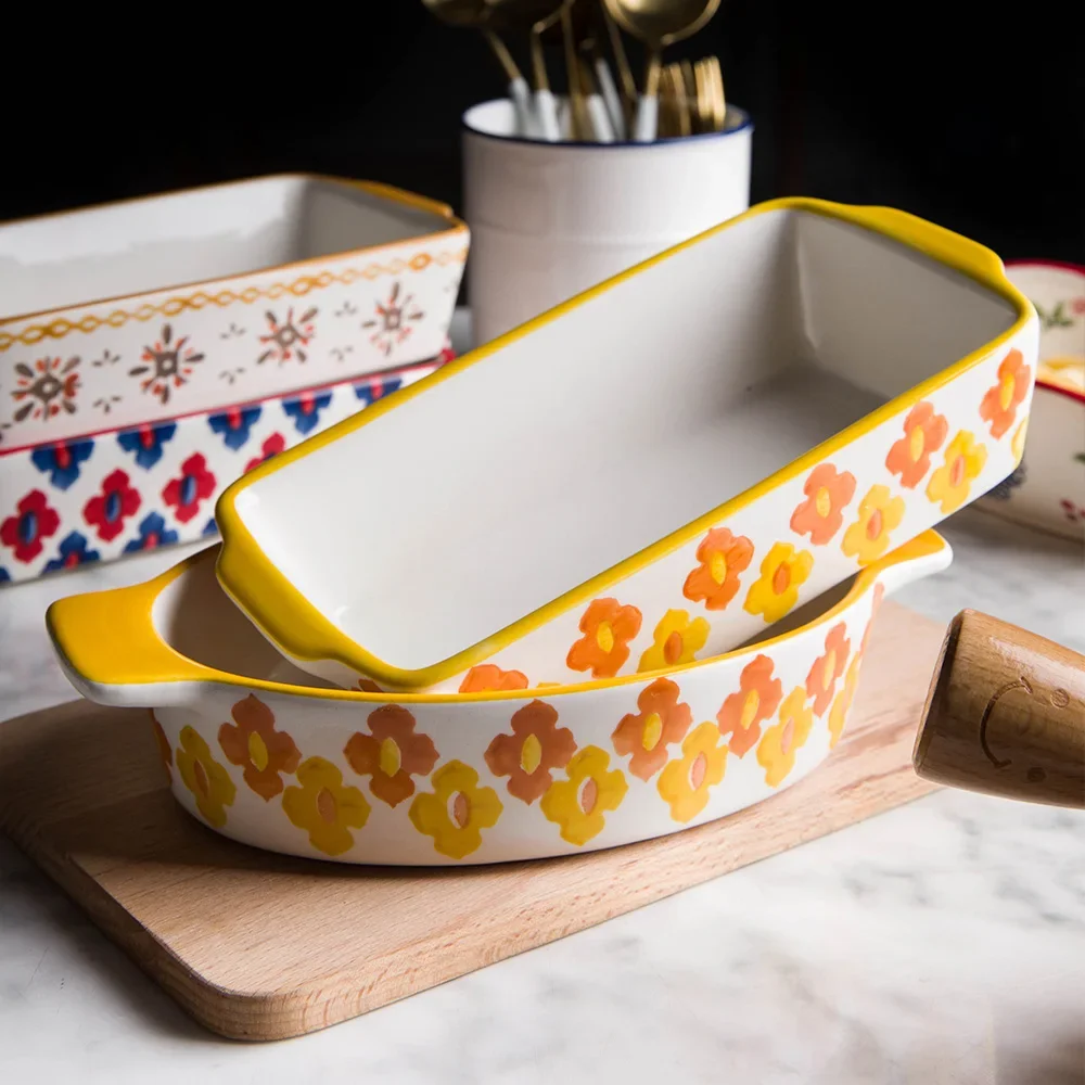 Ceramic Baking Dish Roasting L - огляд і ціна Kitchen Oven Baking Pans
