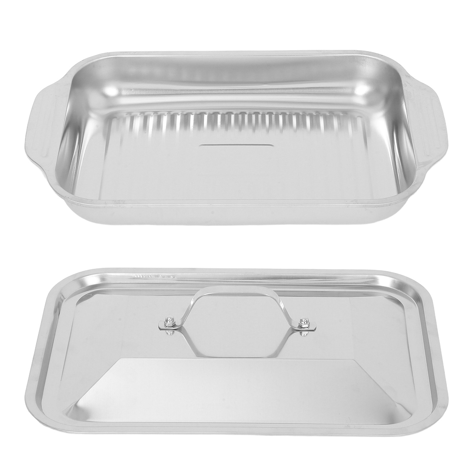 Stainless Steel Rectangular Gr - огляд і ціна Kitchen Oven Baking Pans