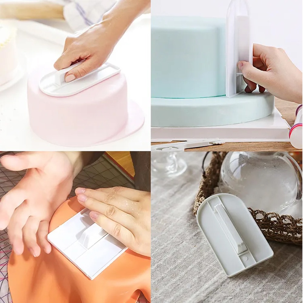 Plastic Cake Smoother DIY Fond - огляд і ціна Kitchen Baking Brush