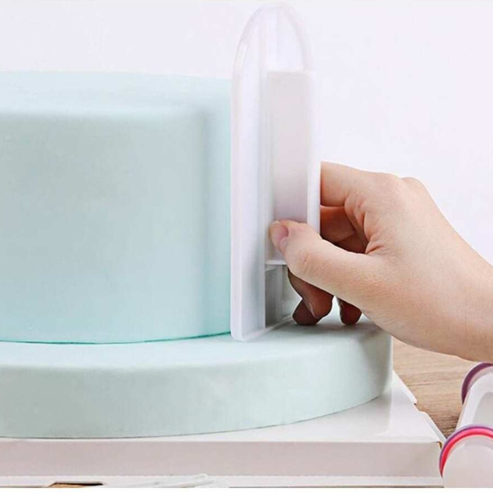 Plastic Cake Smoother DIY Fond - огляд і ціна Kitchen Baking Brush