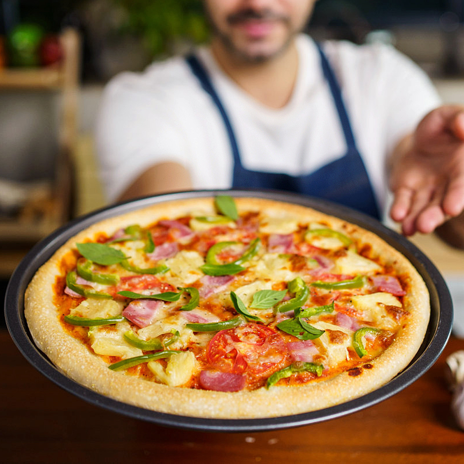 Round Shape Carbon Steel Pizza - огляд і ціна Kitchen Baking Pans