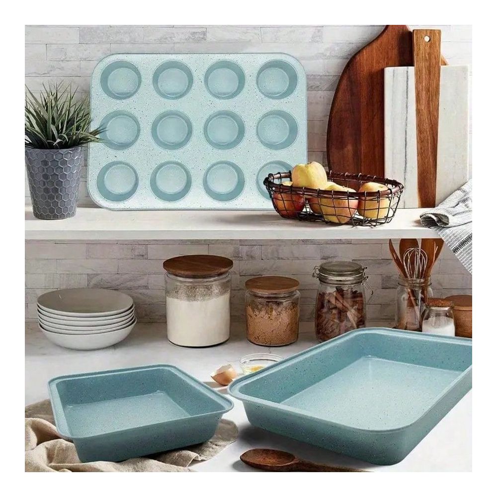 10 Piece Bakeware Set, NonStic - огляд і ціна Kitchen Baking Pans
