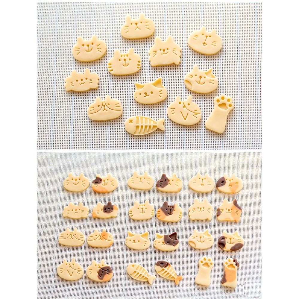 Cute Kitten DIY Stamp Cookie C - огляд і ціна Kitchen Baking Storage