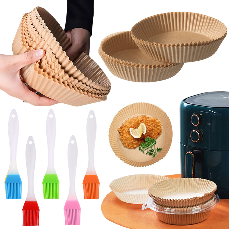 50/100PCS Air Fryer Paper Plat - огляд і ціна Kitchen Baking Brush