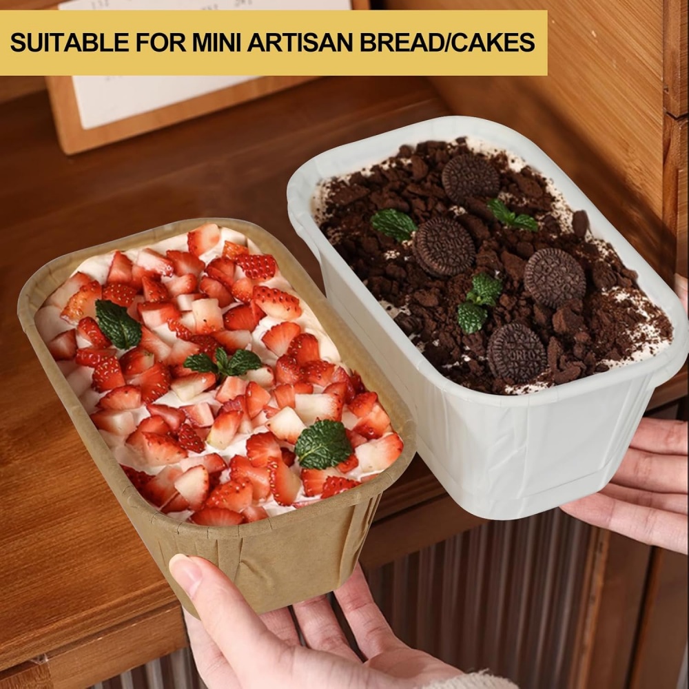 50pcs Disposable Cake Moulds,  - огляд і ціна Kitchen Baking Dishes