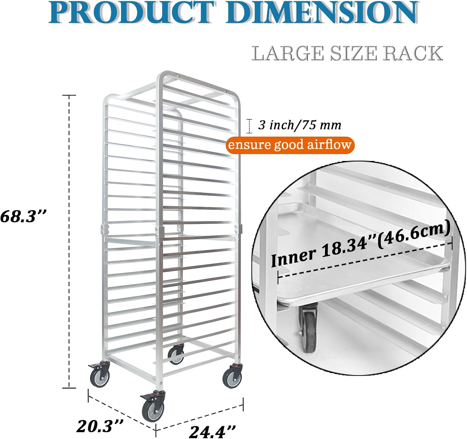 Commercial 20 Tier Stainless S - огляд і ціна Kitchen Baking Pans