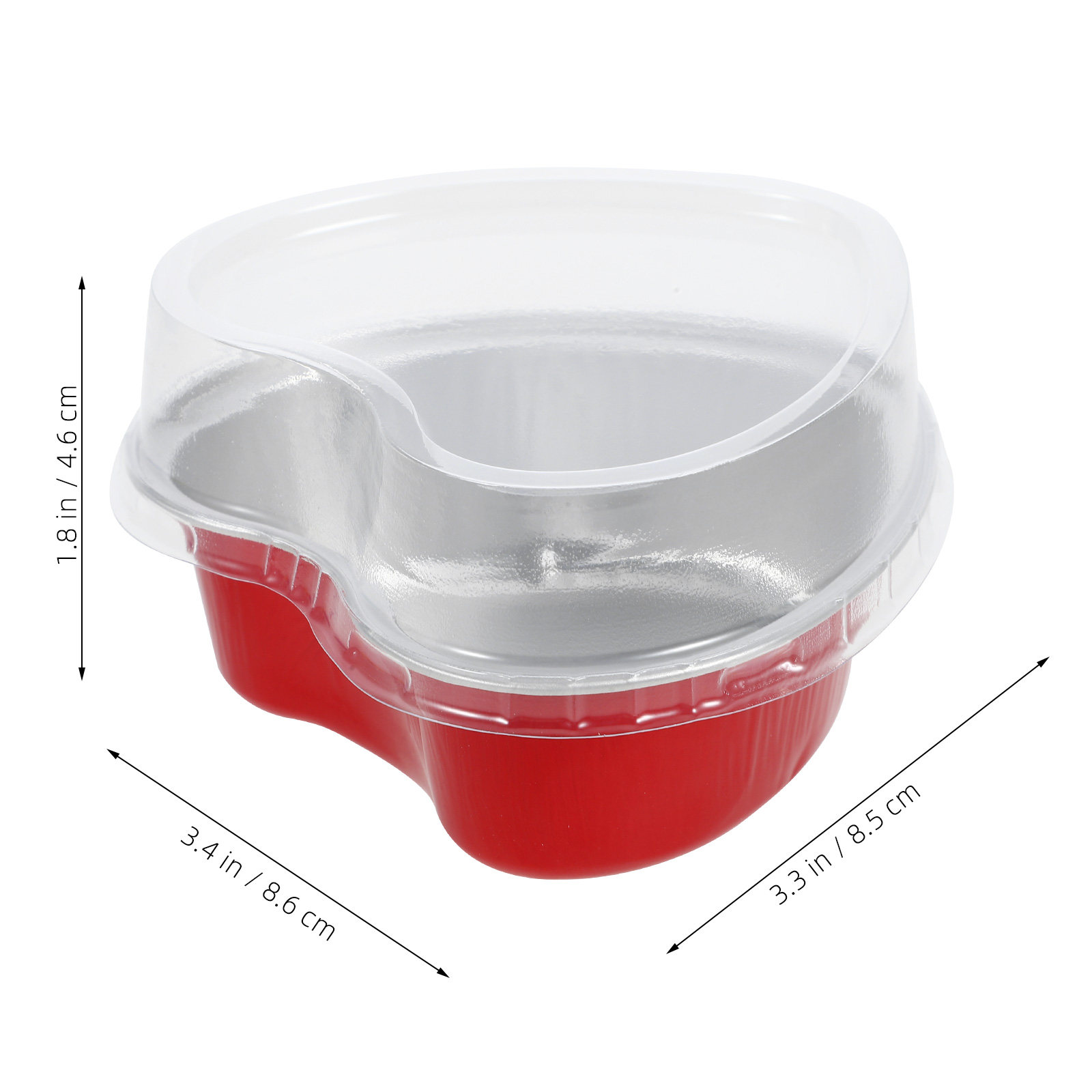 20Sets Aluminum Foil Heart Sha - огляд і ціна Kitchen Baking Pans
