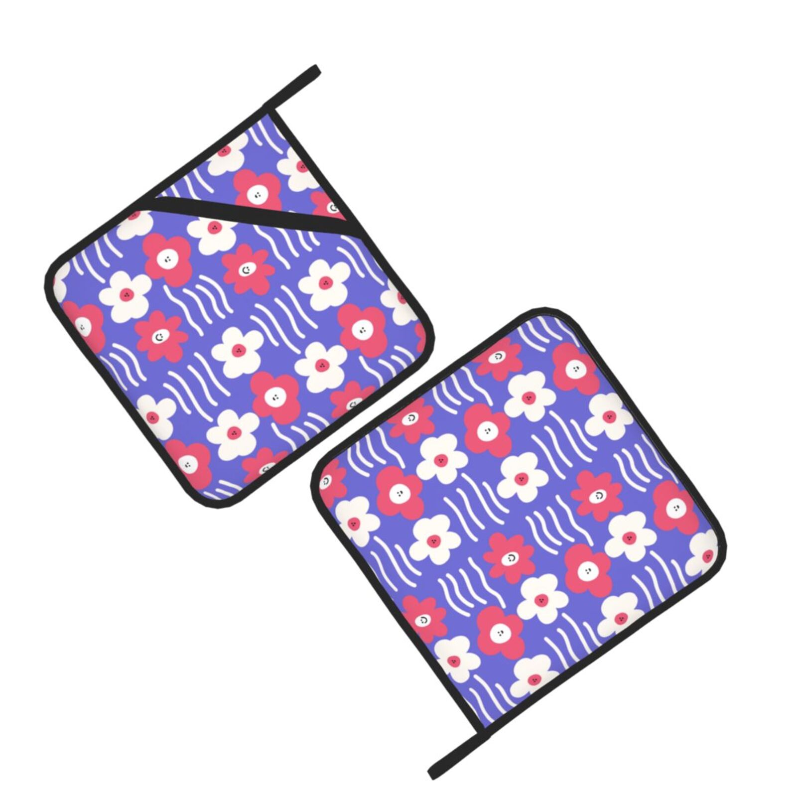 Floral Flowers Pot Holders Set - огляд і ціна Kitchen Baking Dishes