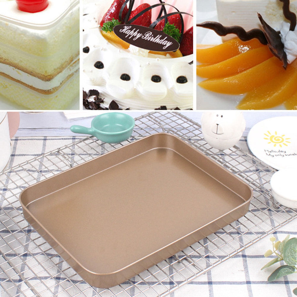Carbon Steel Rectangular Cake  - огляд і ціна Kitchen Oven Baking Pans